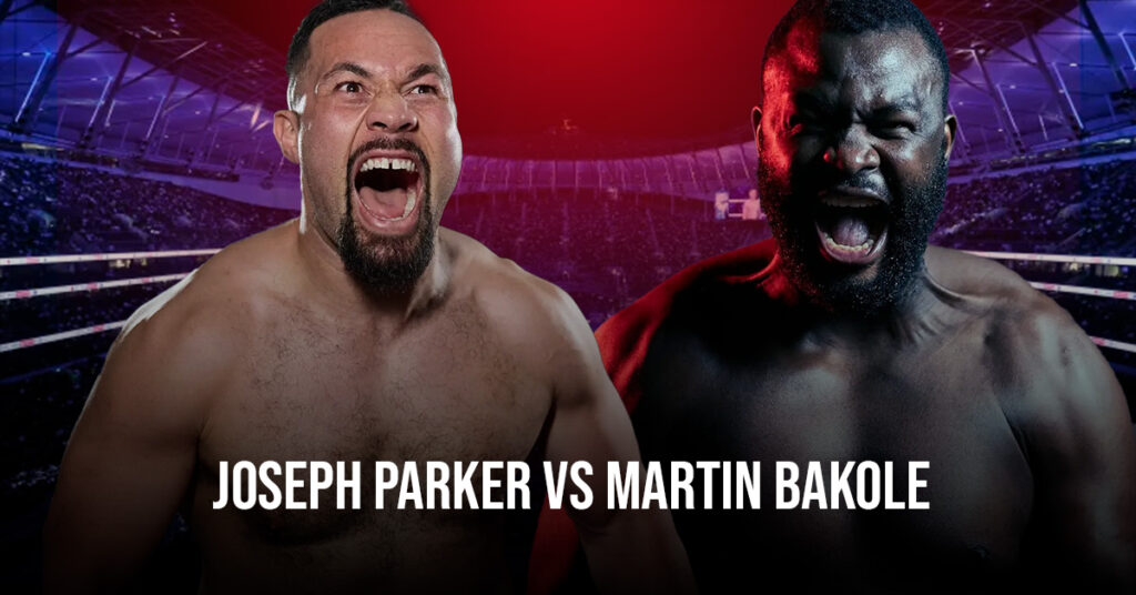 Poster/Image for the Joseph Parker vs. Martin Bakole boxing match